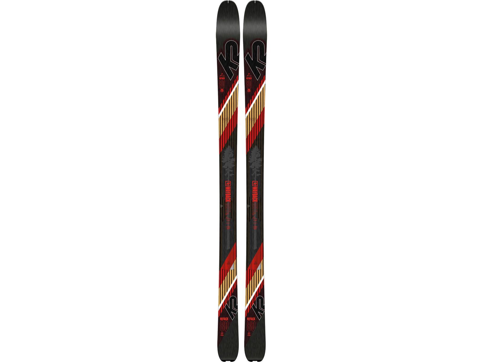 Set: K2 SKI Wayback 80 2019 + Marker Alpinist 12 black/titanium | Bild 2