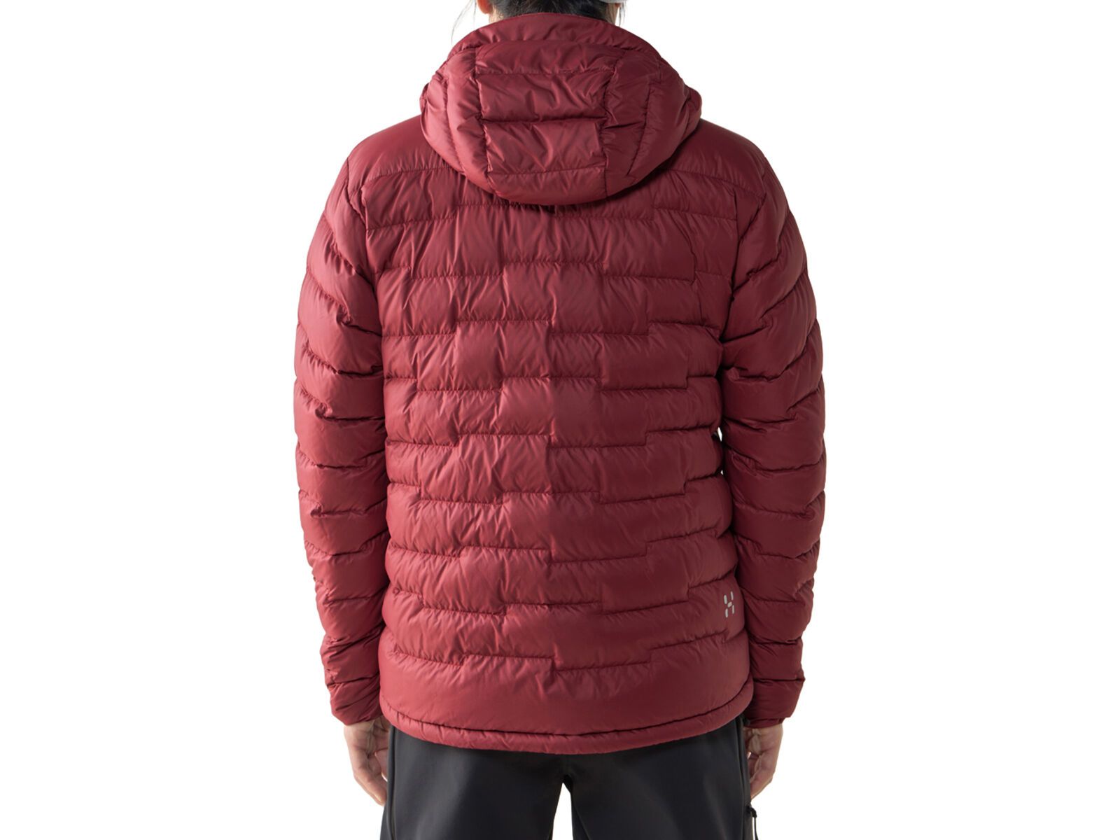 Haglöfs ROC Flash Down Hood Men, carmine red/tech red | Bild 5