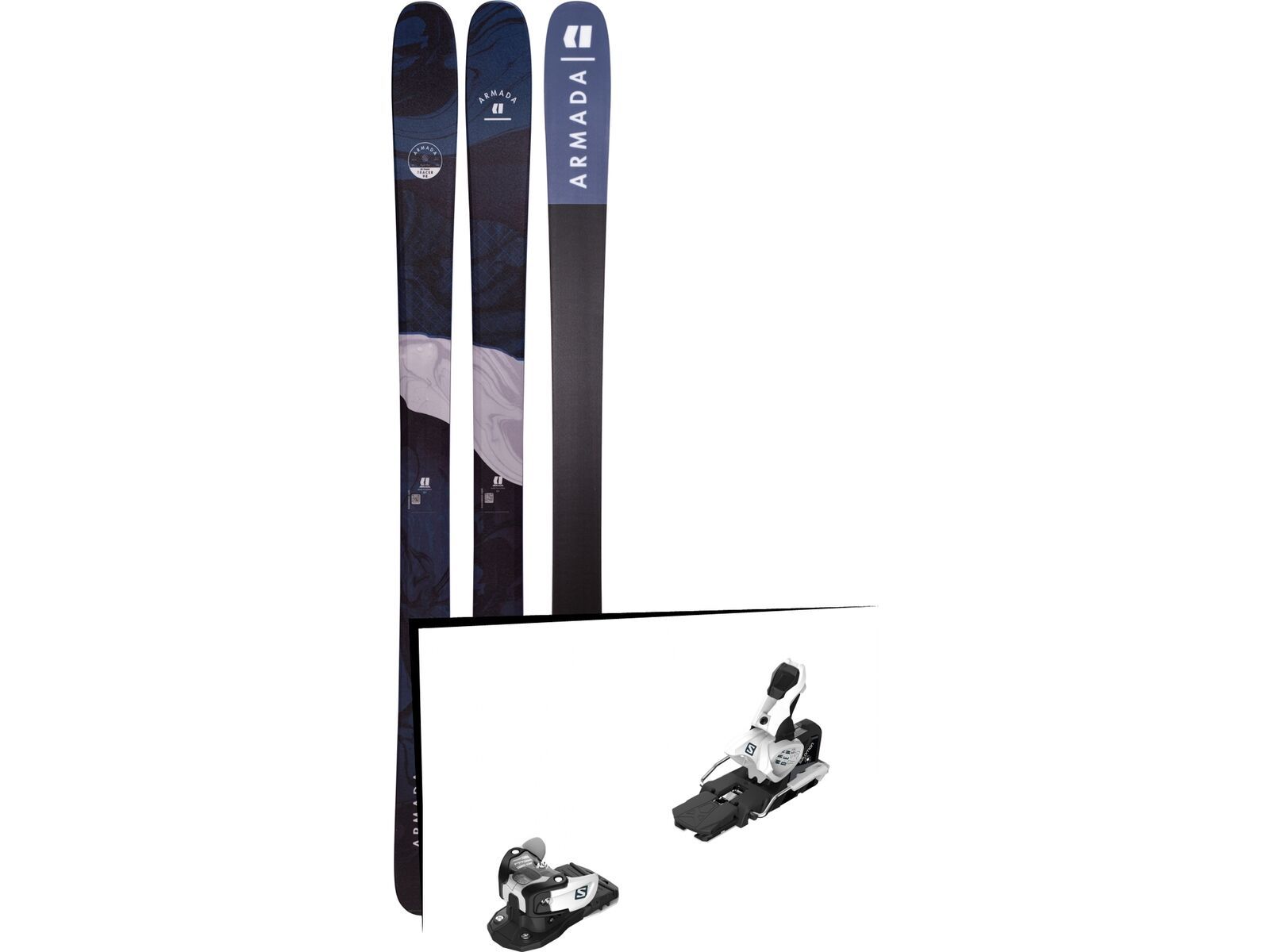 Set: Armada Tracer 98 2019 + Salomon Warden MNC 13 white/black | Bild 1