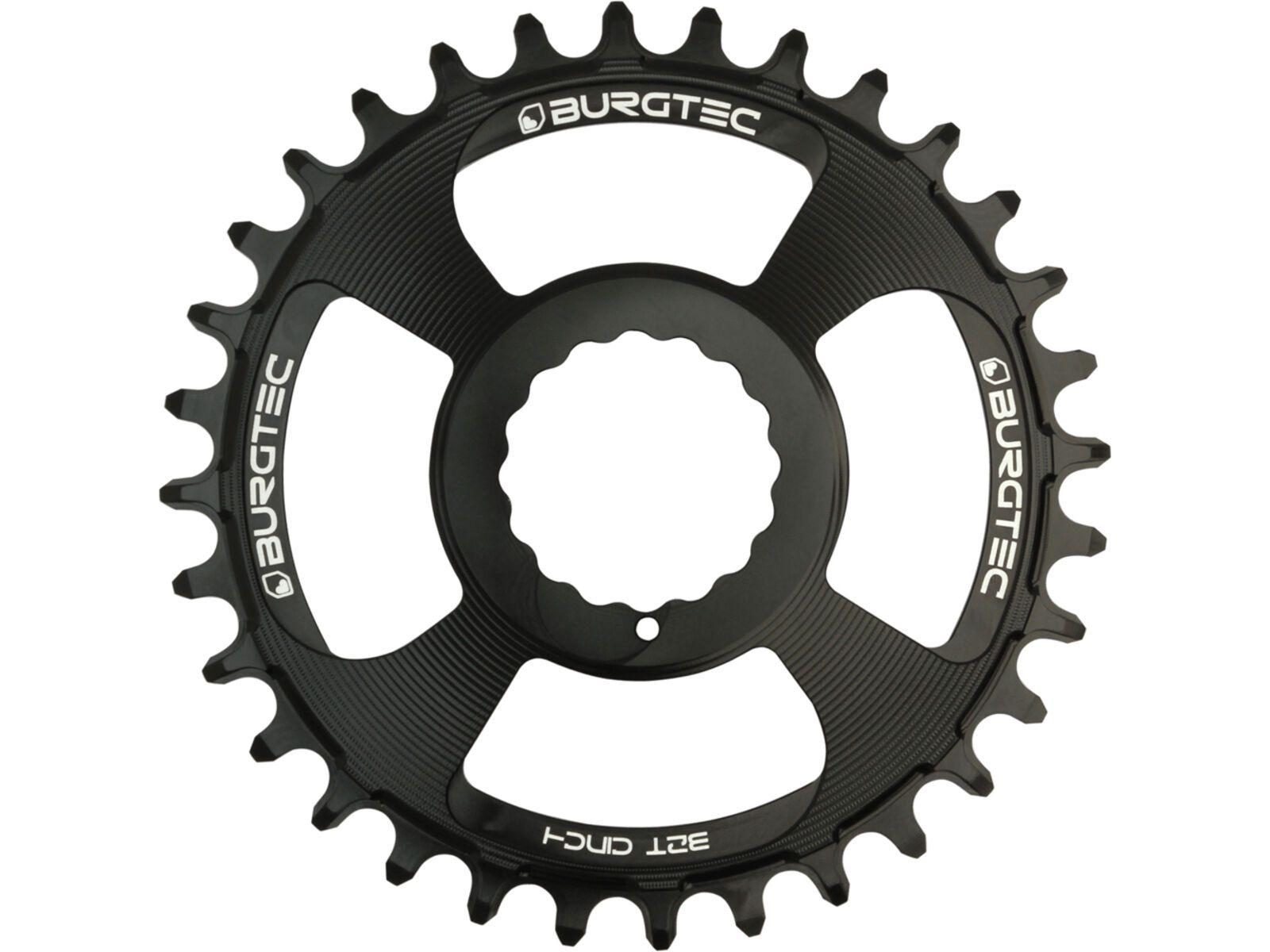 Burgtec Cinch Thick Thin Chainring, black | Bild 1