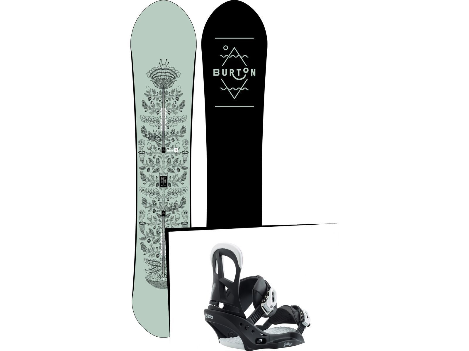 Set: Burton Day Trader 2019 + Scribe EST (2218483S) | Bild 1