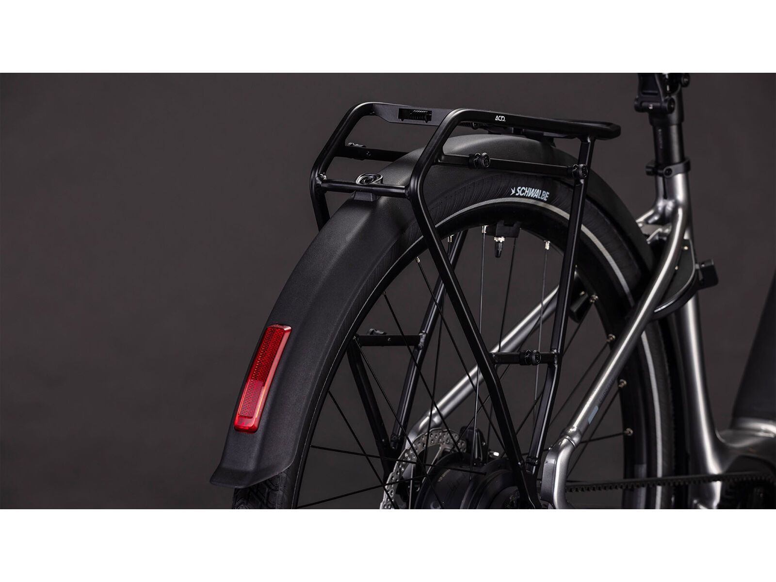 Cube Supreme Hybrid Deluxe Pro 600 Easy Entry 28, quicksilver´n´grey | Bild 5