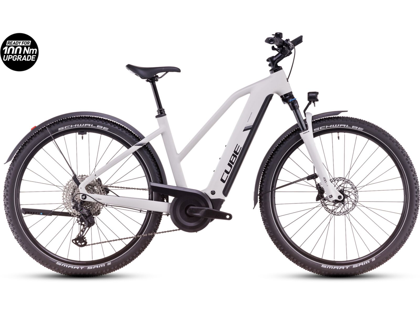 Cube Nuride Hybrid EXC 800 Allroad Trapeze, cotton´n´silver | Bild 1