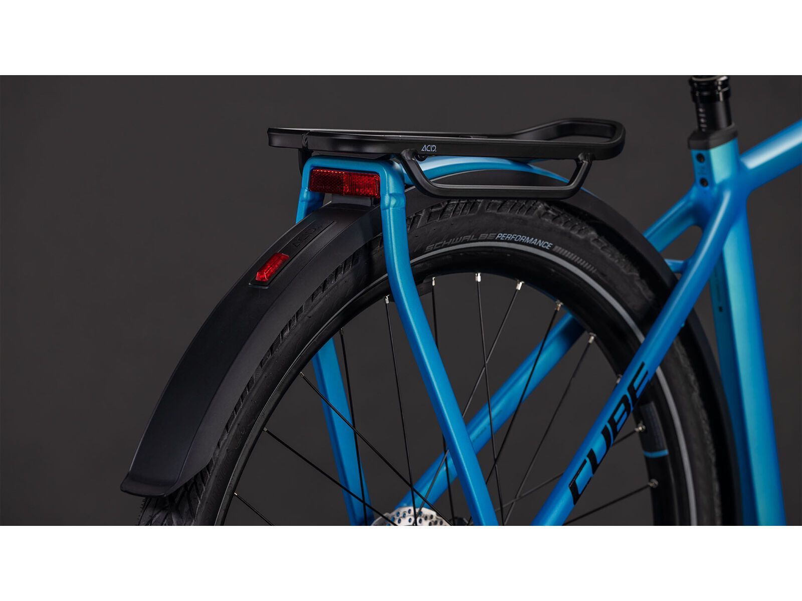 Cube Kathmandu Hybrid Comfort Pro 800, azure´n´black | Bild 5