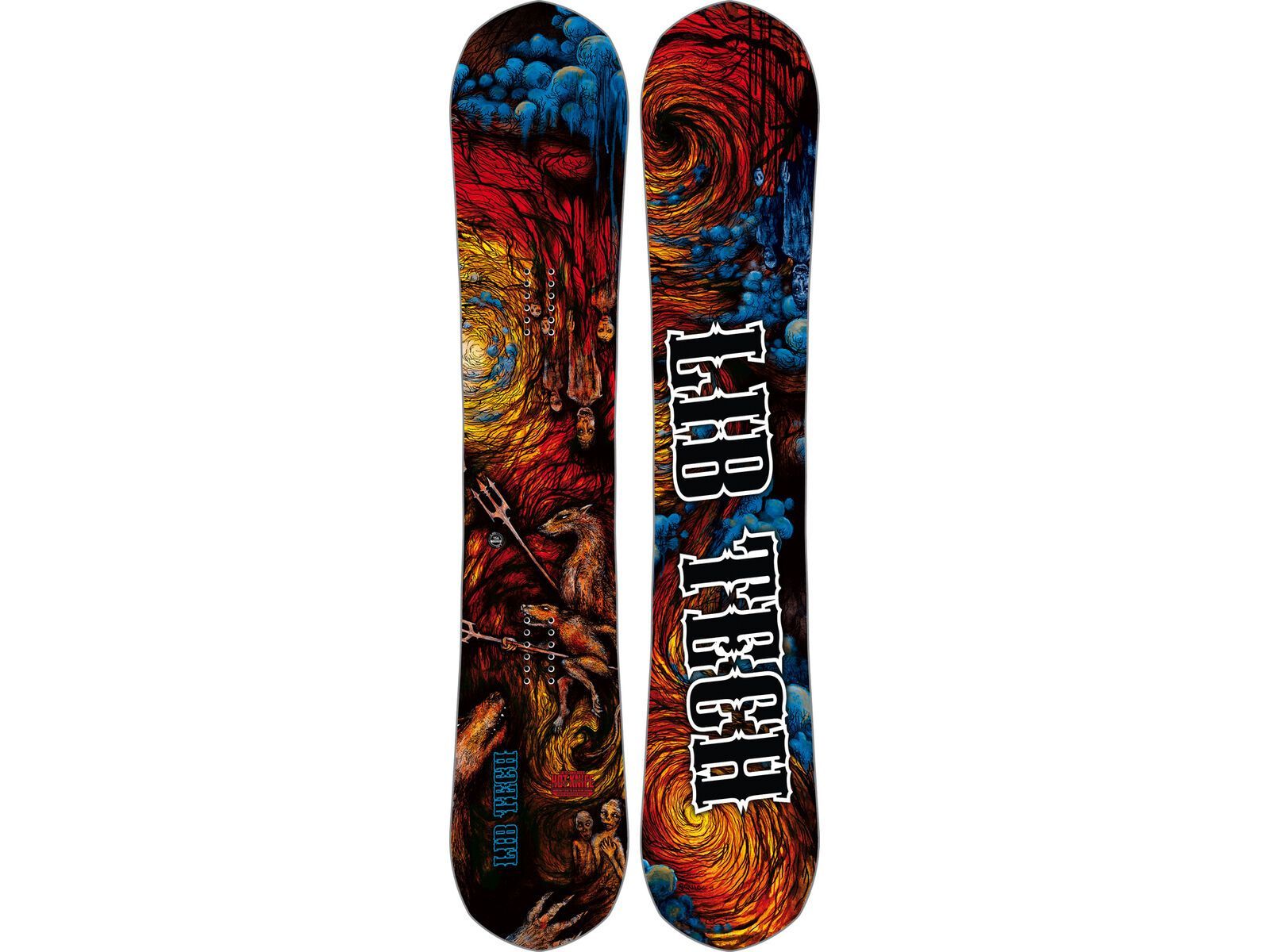 Set: Lib Tech From Hell Hot Knife 2017 + Burton Cartel (1712700S) | Bild 2