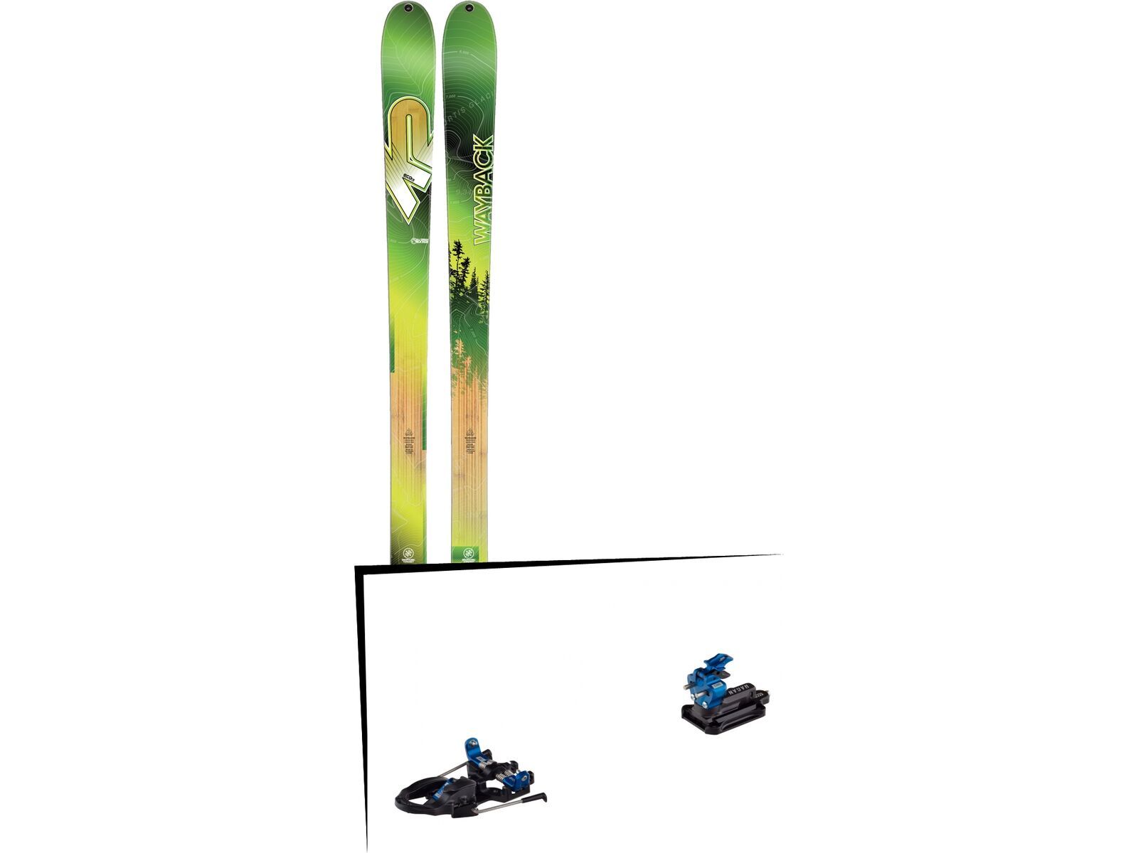 Set: K2 SKI Wayback 2017 + Hagan Core Bindung (1994617) | Bild 1