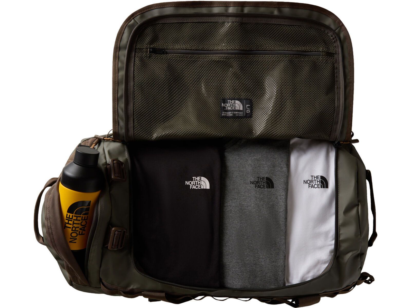 The North Face Base Camp Duffel - L, new taupe green-smokey | Bild 4