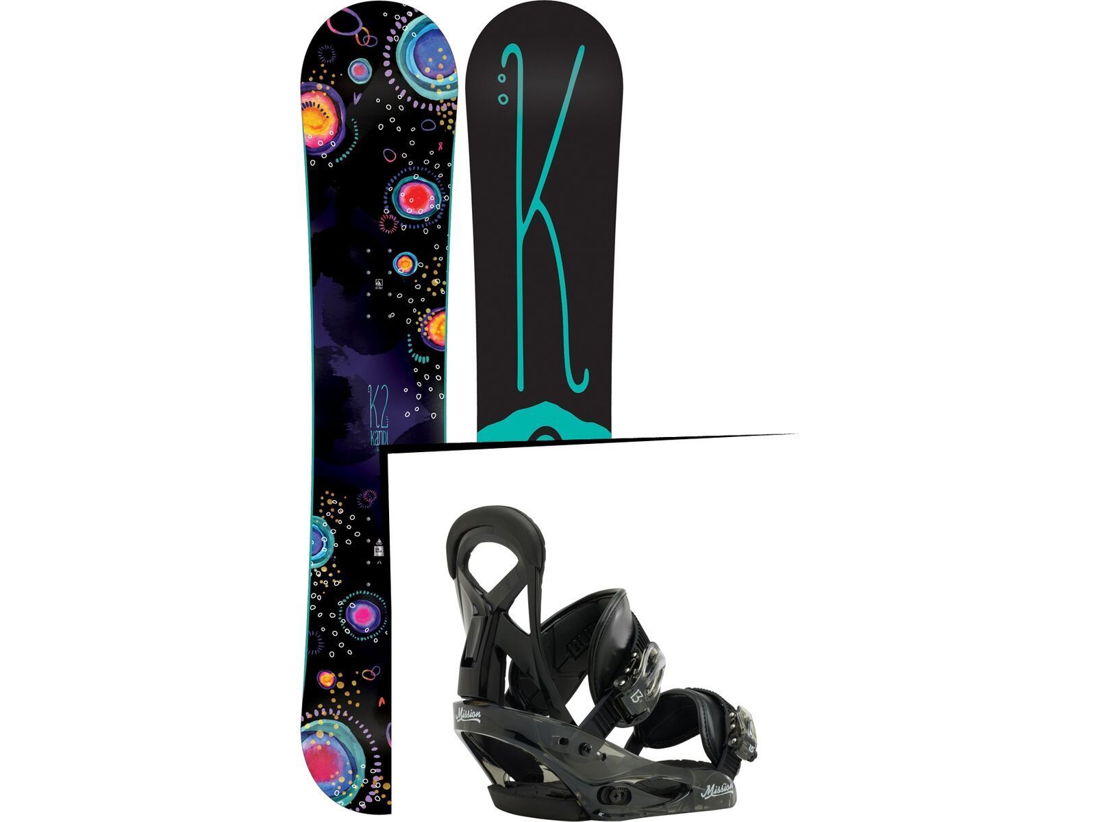 Set: K2 Kandi 2016 + Burton Mission Smalls (1464202S) | Bild 1