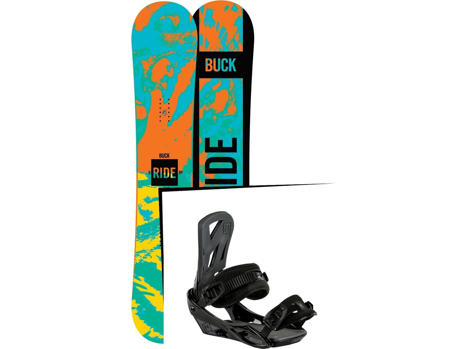Set: Ride Buck Wild 2016 + Nitro Staxx (1459544S) | Bild 1
