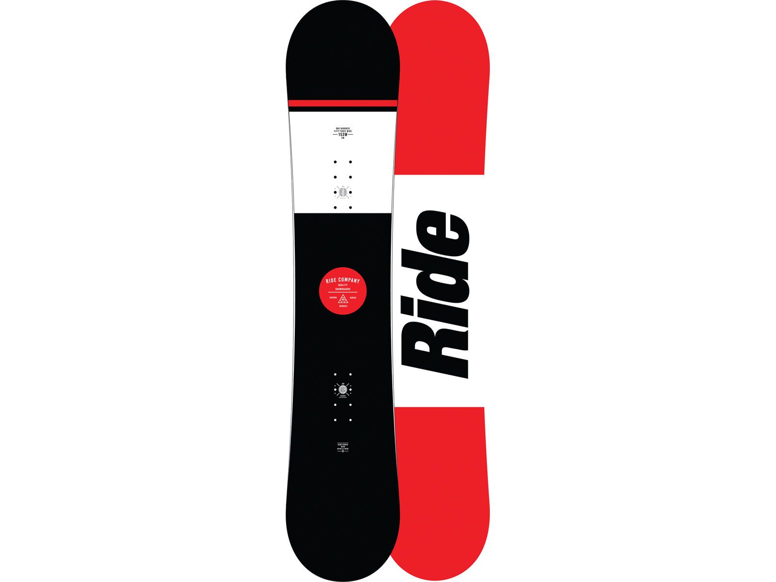 Set: Ride Agenda Wide 2017 + Ride Revolt 2016, black - Snowboardset | Bild 2