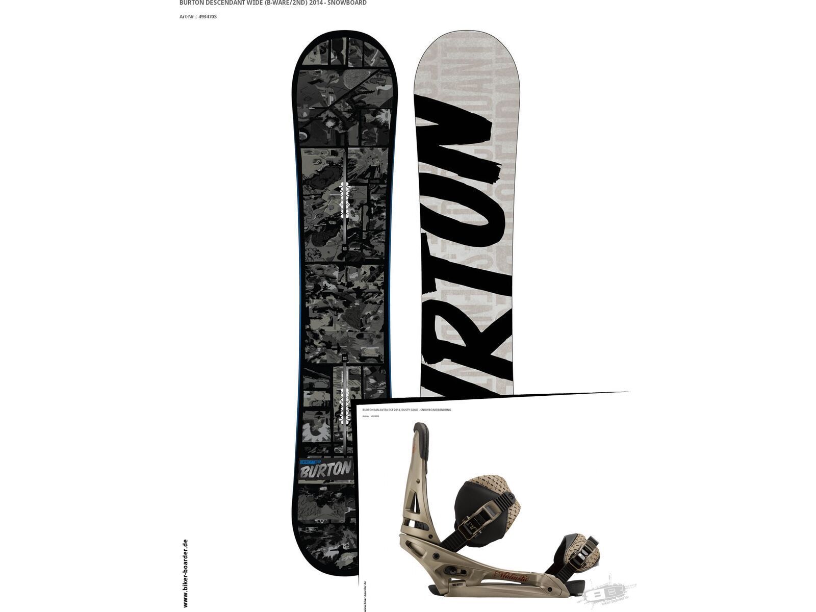 Set: Burton Descendant Wide  +  Malavita EST (493989S) | Bild 1