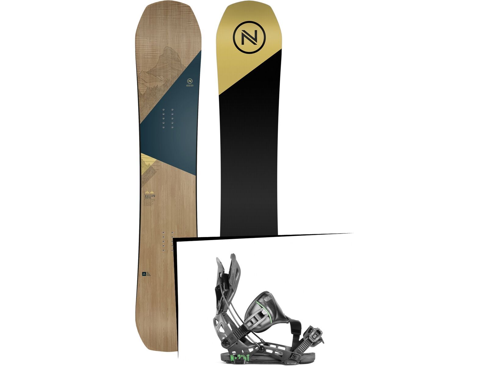 Set: Nidecker Escape 2019 + Flow NX2-GT (2226503S) | Bild 1