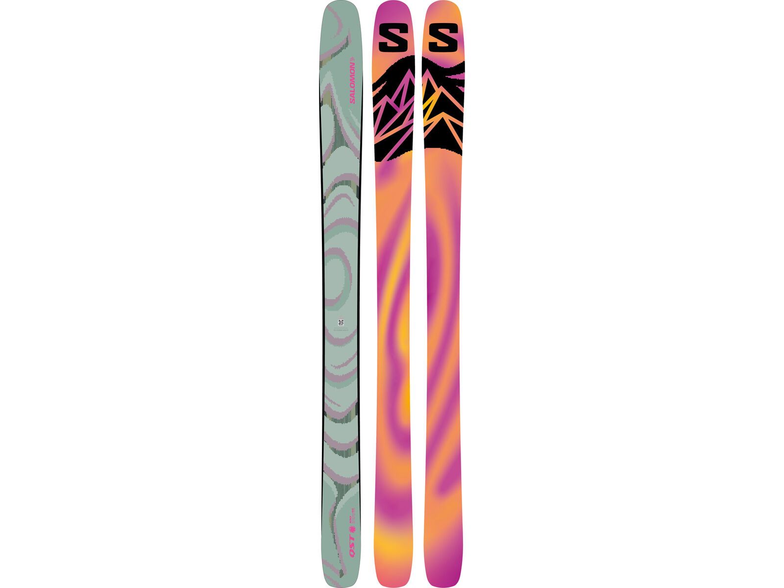 Salomon QST 100, iceberg green/nirvana/rhodamine | Bild 1