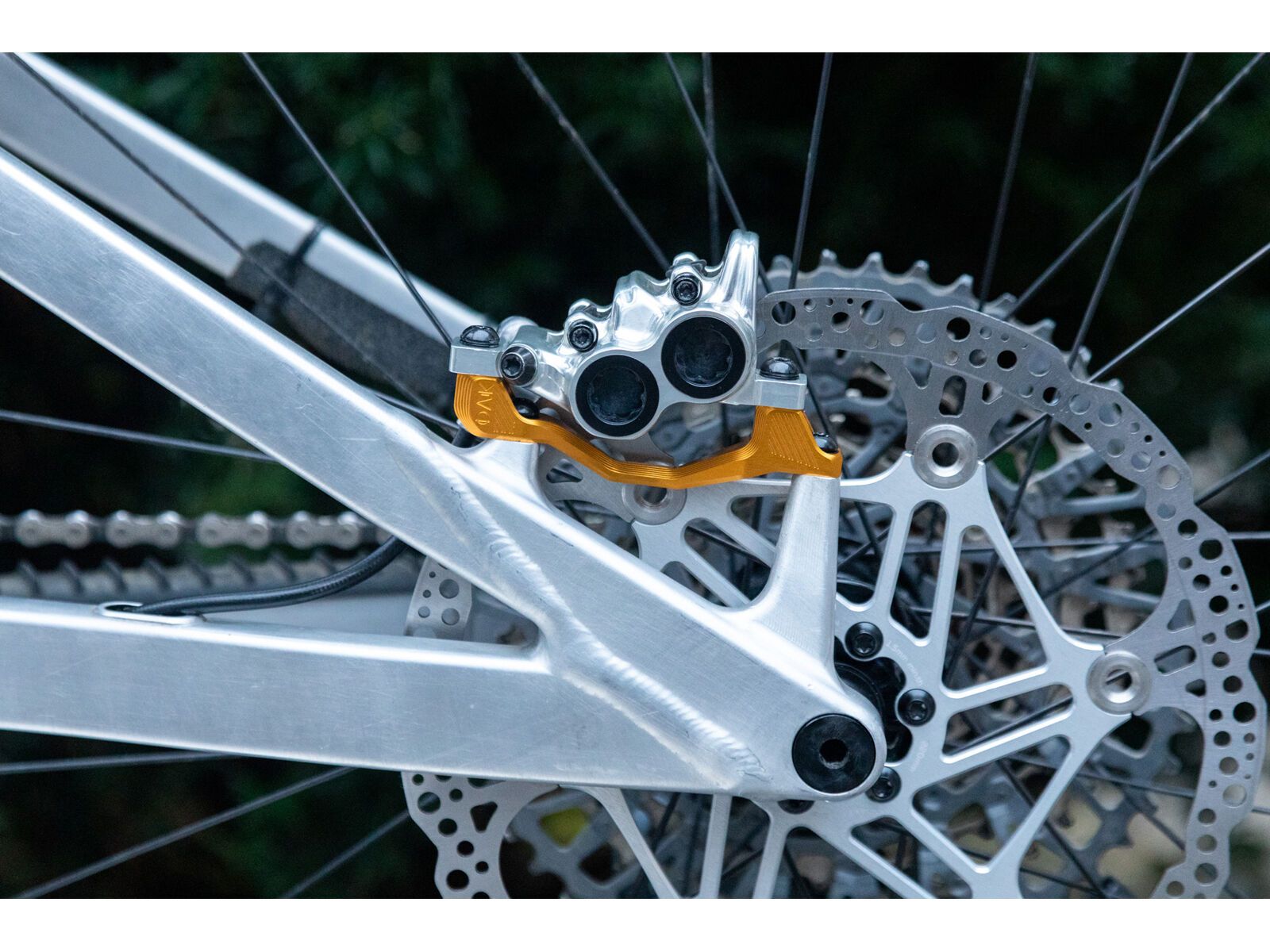 OAK Components Plasmadapt Bremsadapter PM +40/43 mm, gold | Bild 2