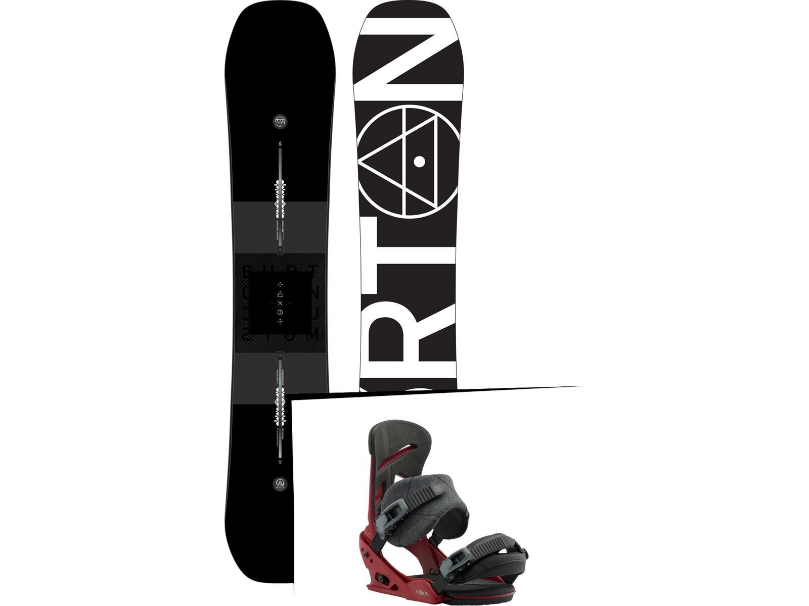Set: Burton Custom X 2019 +  Mission (1931058S) | Bild 1