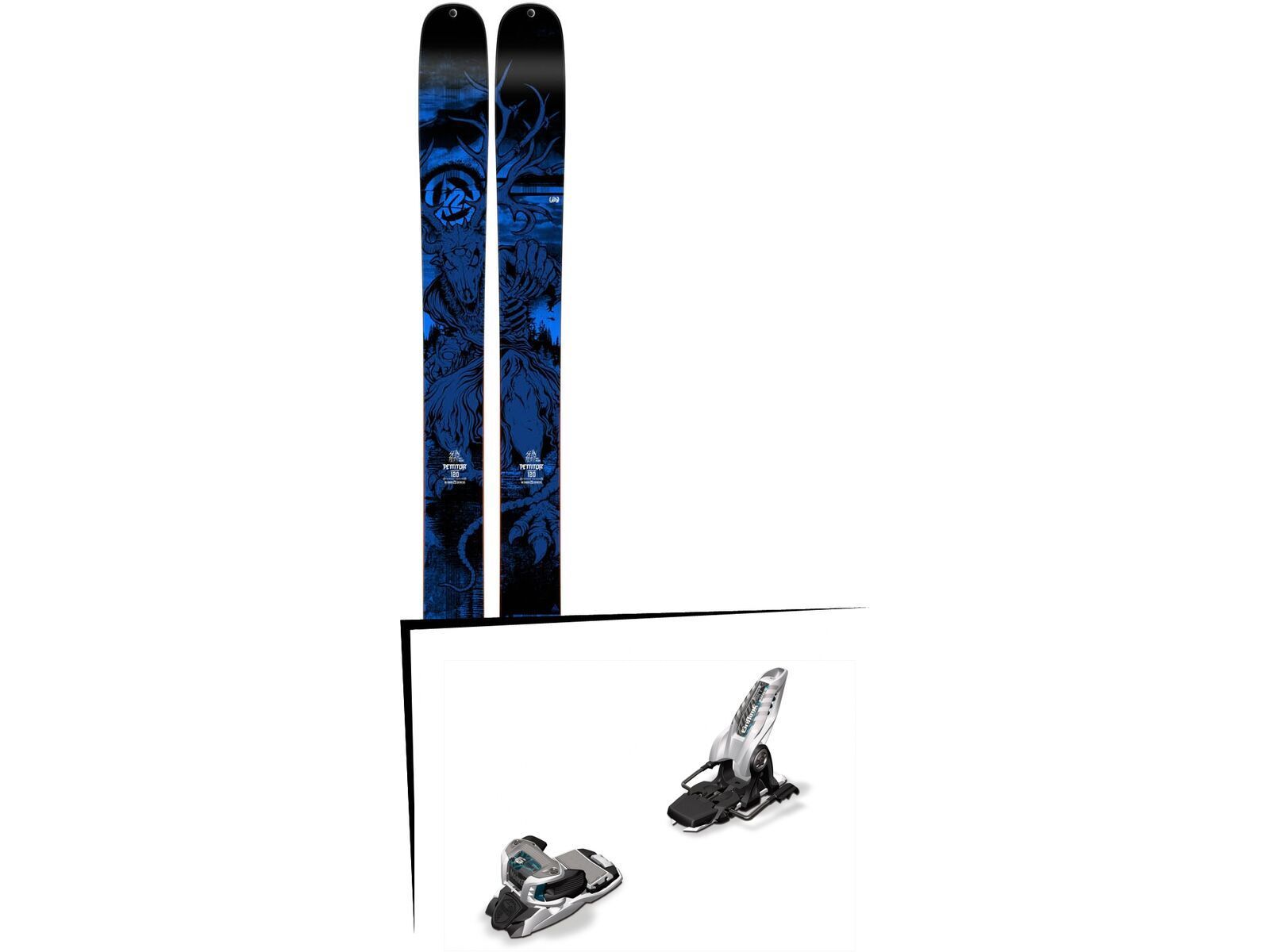 K2 SKI Set: Shreditor 120 2015 + Marker Griffon 13 | Bild 1