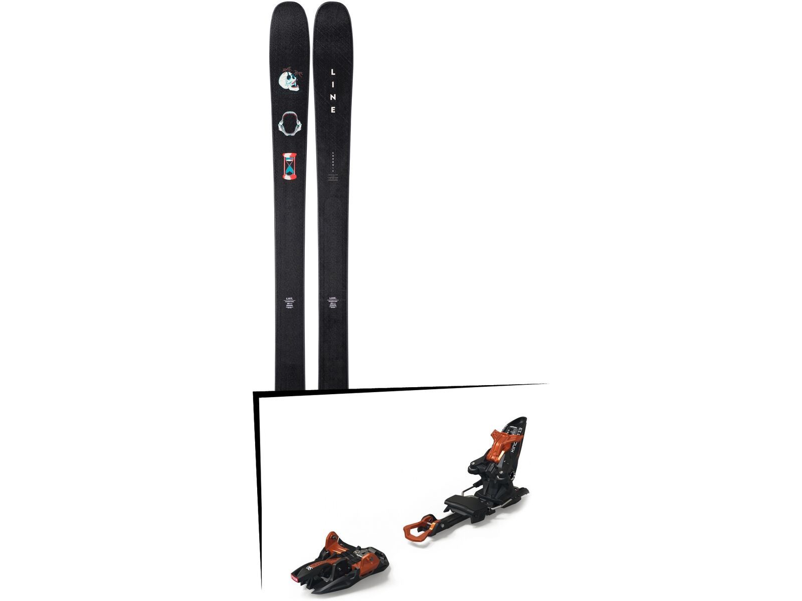 Set: Line Chronic 2019 + Marker Kingpin 13 black/copper | Bild 1