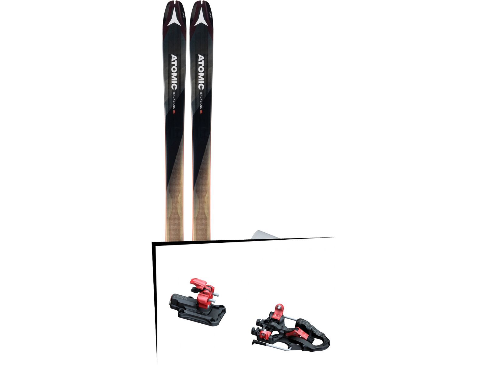 Set: Atomic Backland 85 + Hybrid Skin 85 2019 + ATK Raider 12 2.0 | Bild 1