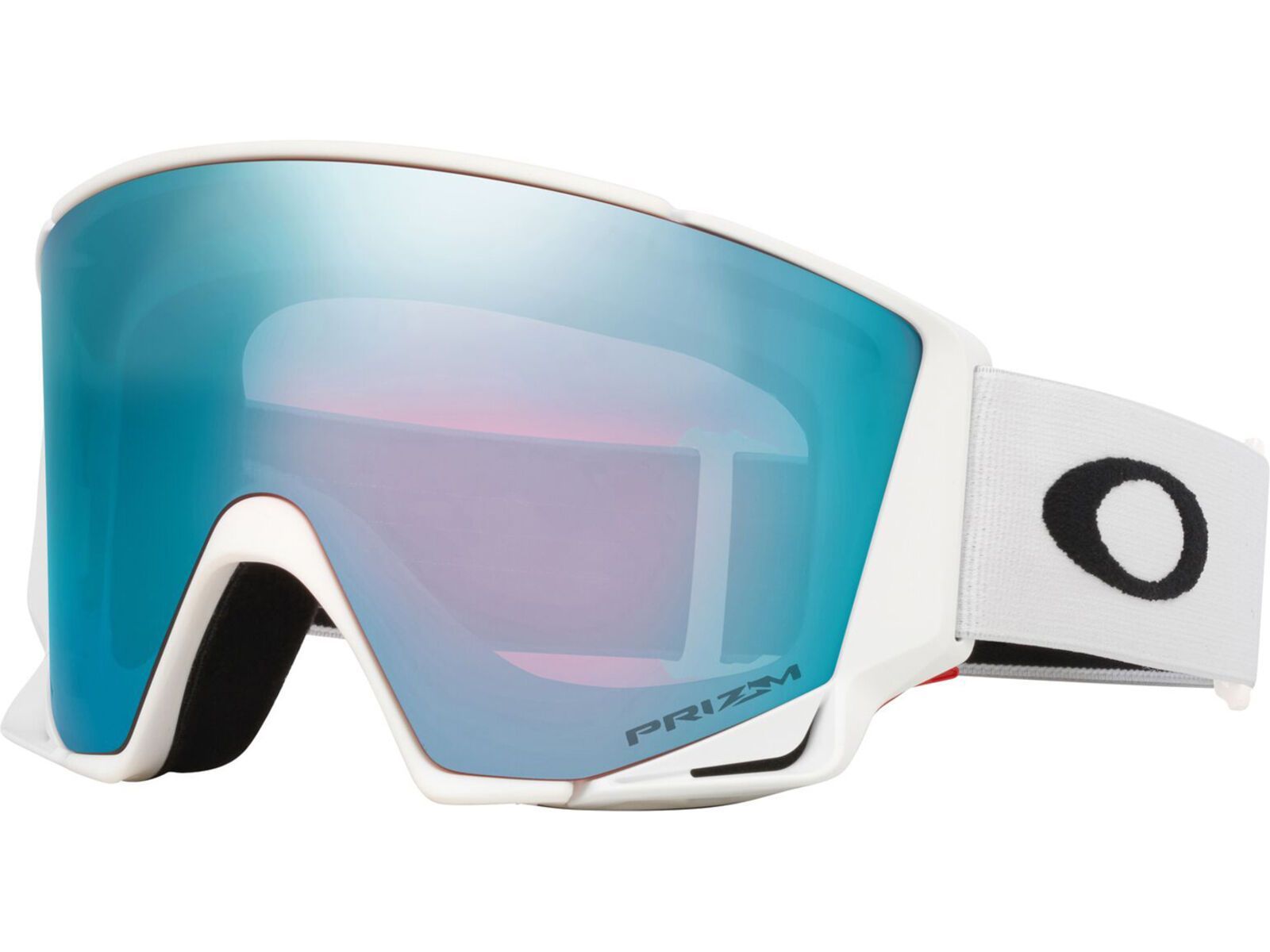 Oakley Flow Scape M, Prizm Snow Sapphire Iridium & Iced / matte white | Bild 2