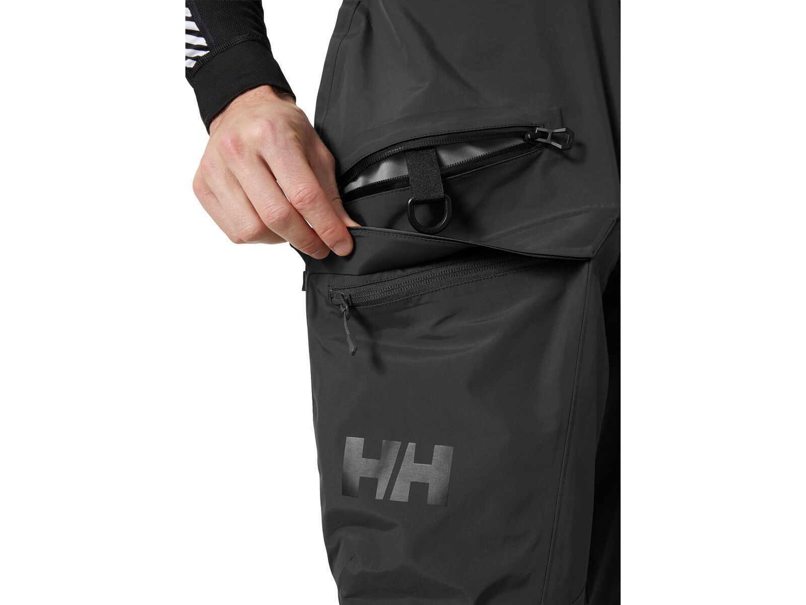 Helly Hansen Sogn Bib Shell Pant, black | Bild 6