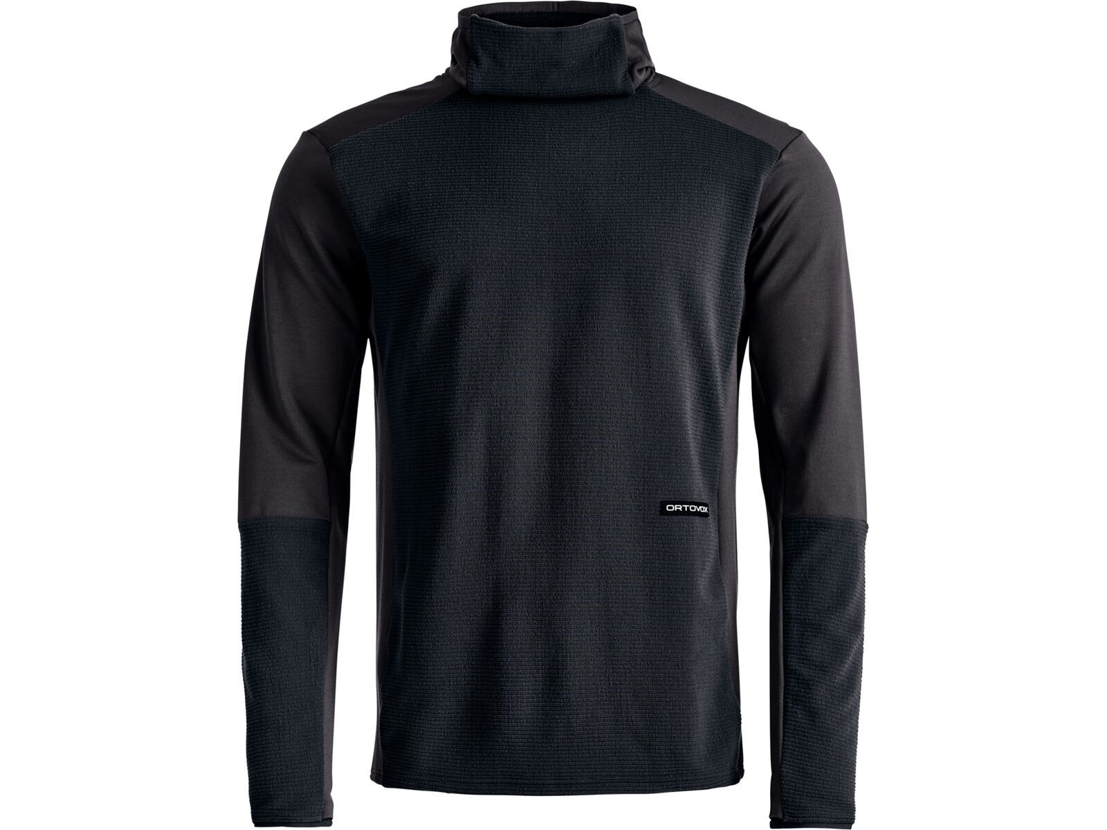 Ortovox Merino Fleece Cord Hoodie M, black raven | Bild 1