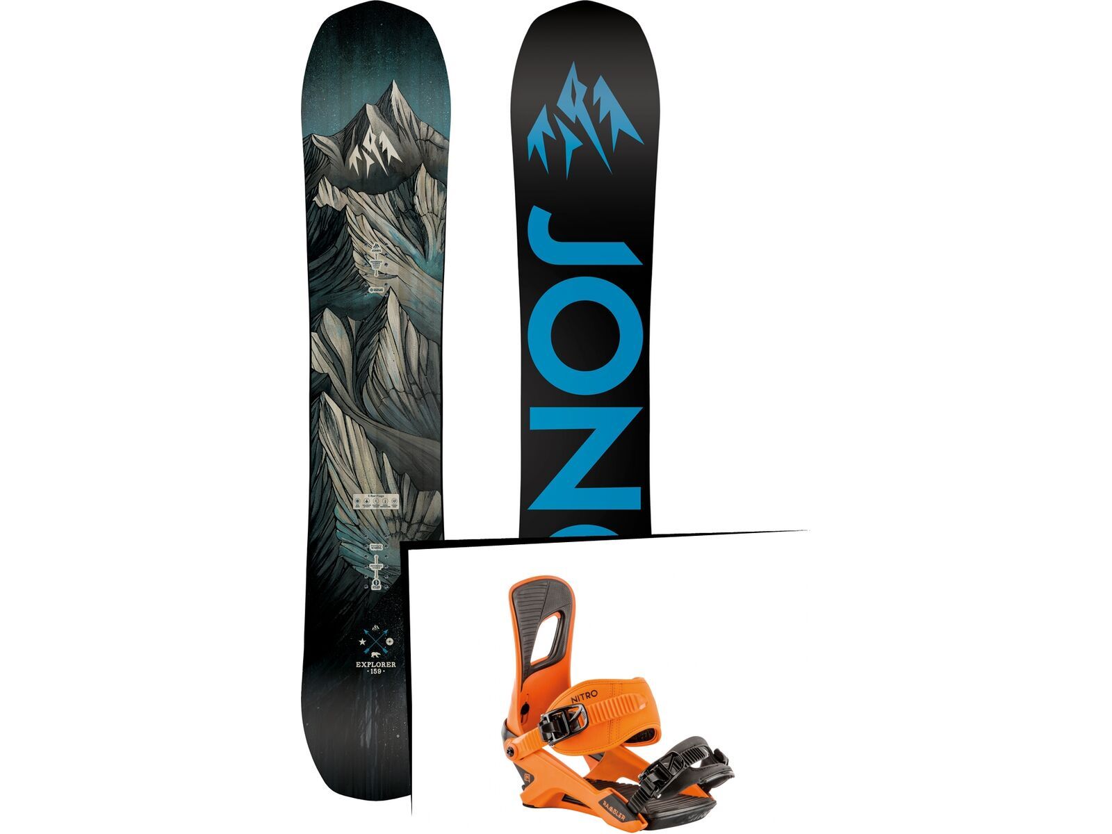 Set: Jones Explorer 2019 + Nitro Rambler OJ | Bild 1