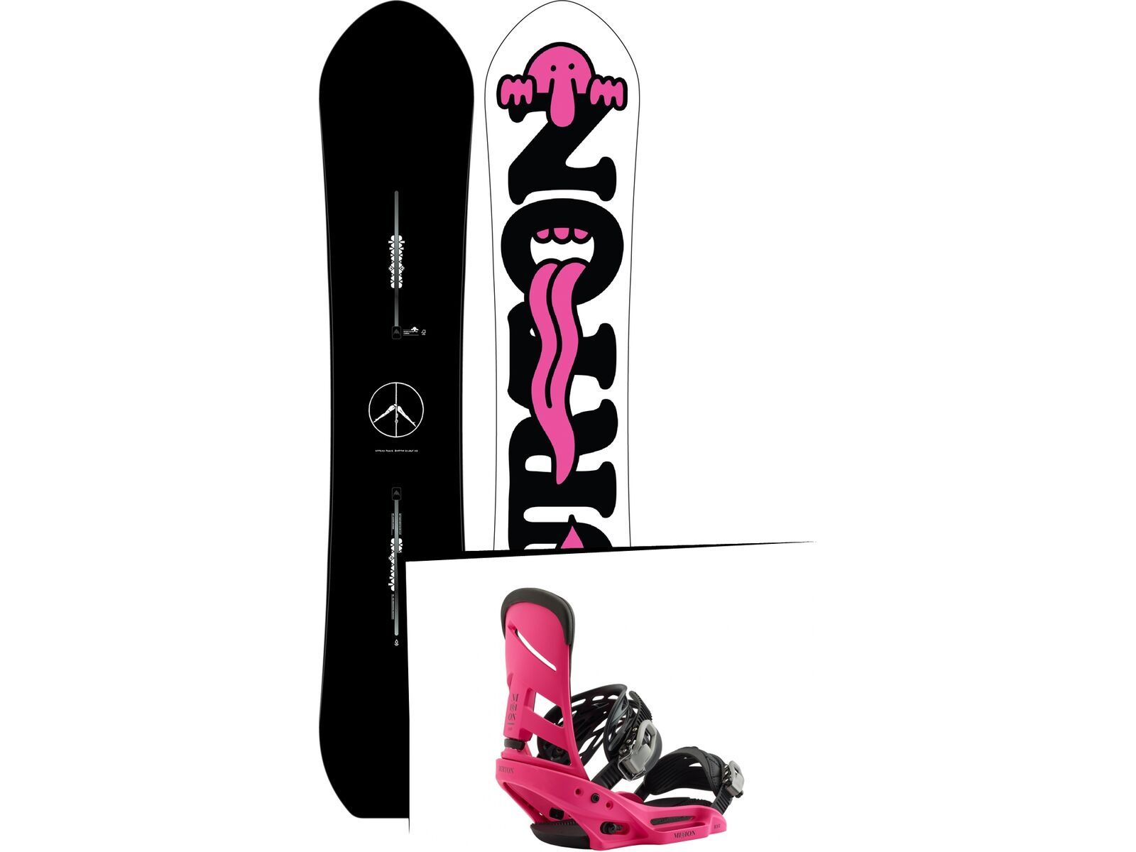 Set: Burton Kilroy Custom 2019 + Burton Mission EST pink | Bild 1