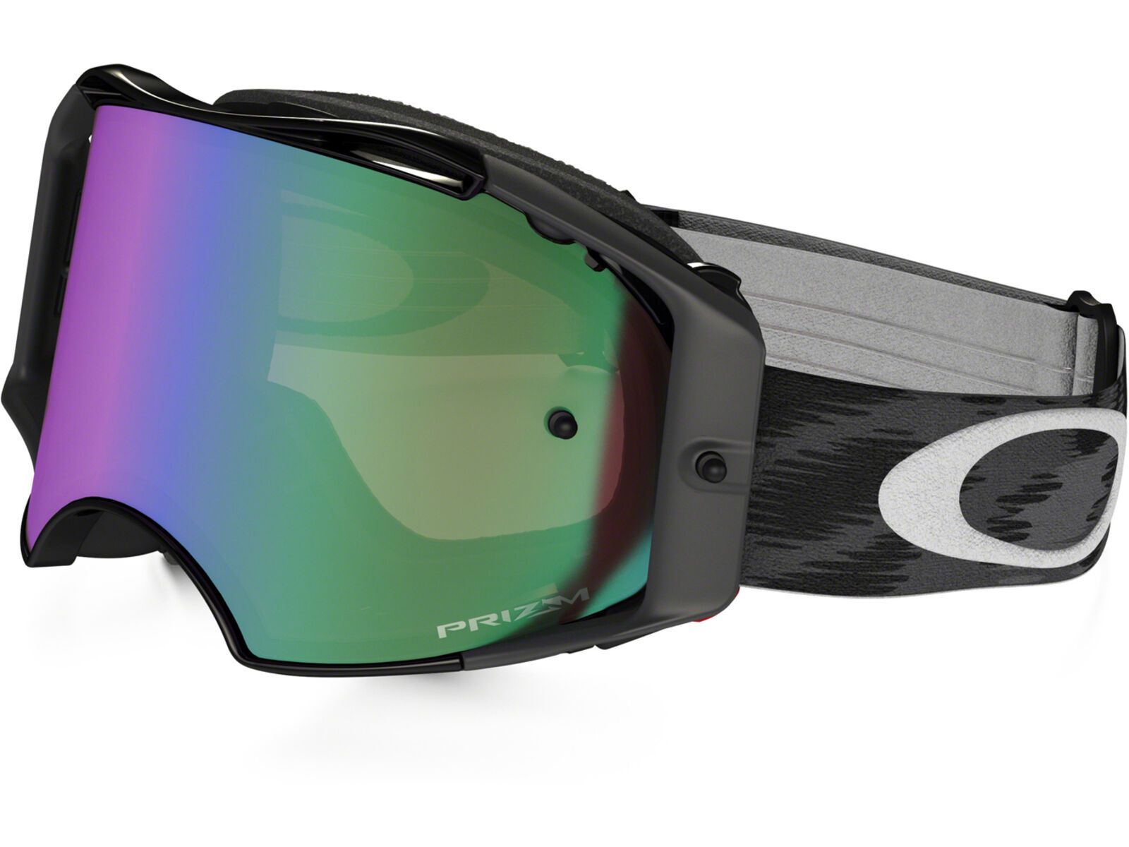 Oakley Airbrake MX Prizm, jet black/Lens: prizm mx jade | Bild 2