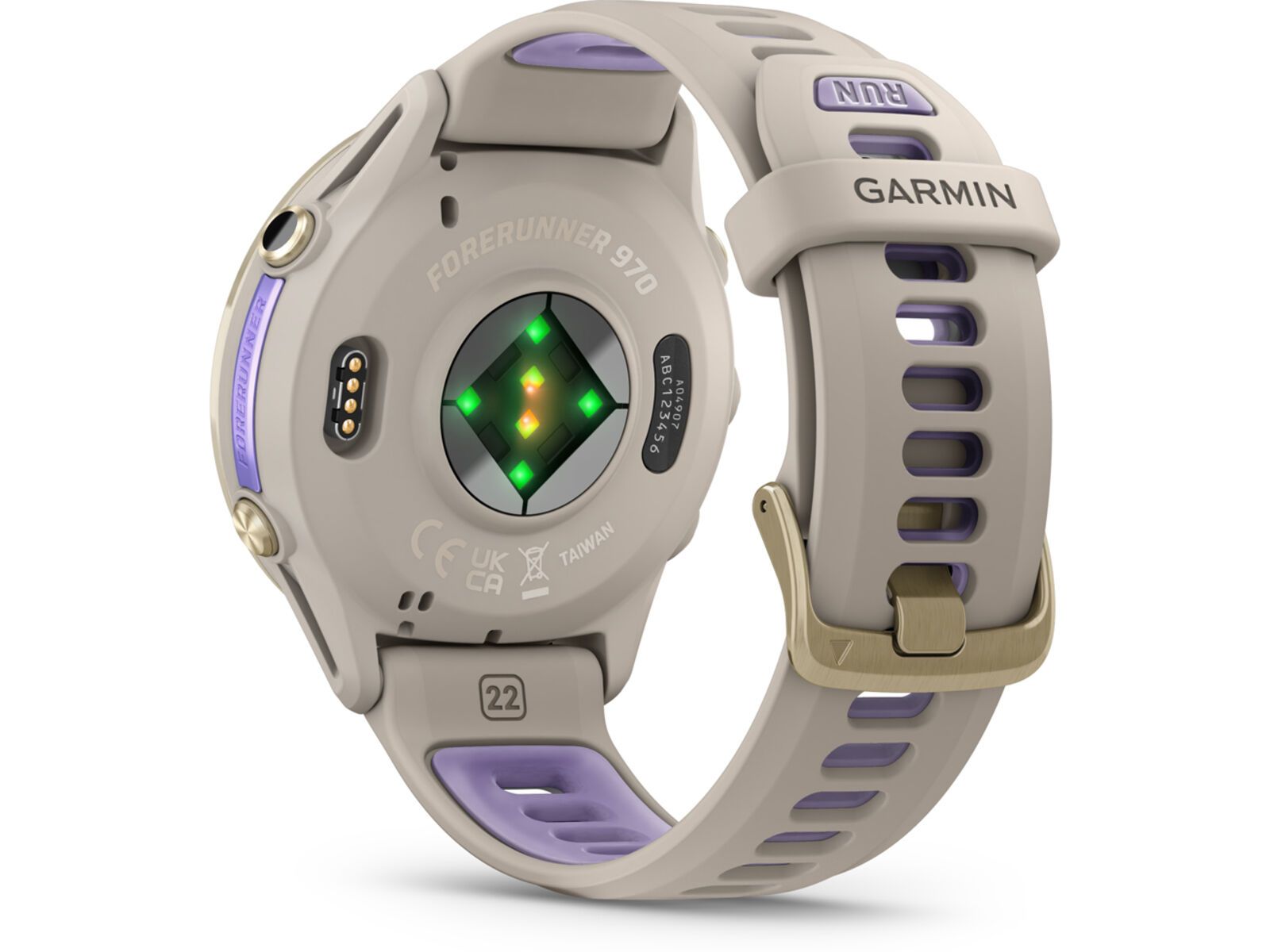 Garmin Forerunner 970, gray/softgold titan | Bild 6