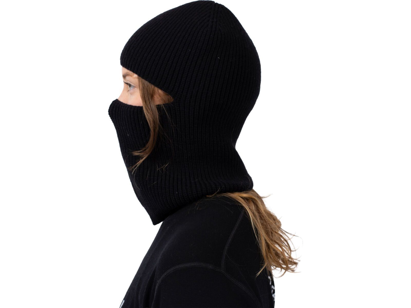 Eivy Foldable Knit Balaclava Beanie, black | Bild 4