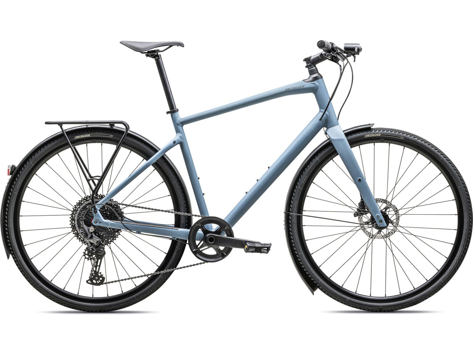 Specialized Sirrus X 4.0 EQ, satin storm grey/charcoal reflective | Bild 1