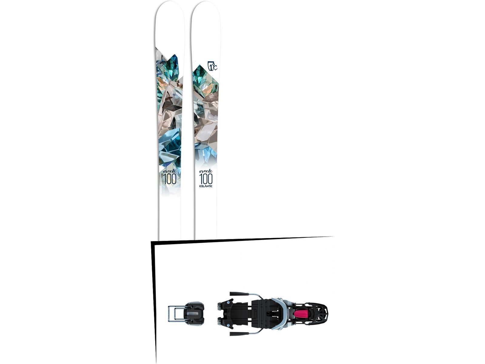 Set: Icelantic Oracle 100 2017 + Rottefella NTN Freedom (2265601) | Bild 1