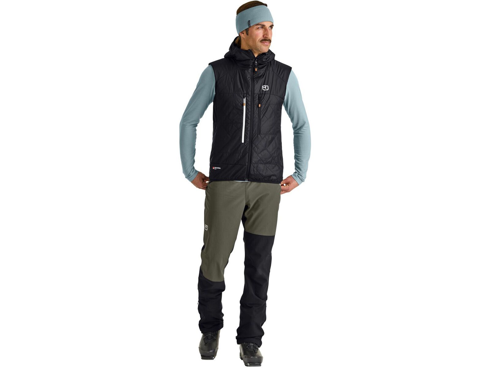 Ortovox Swisswool Piz Boè Vest M, black raven | Bild 3