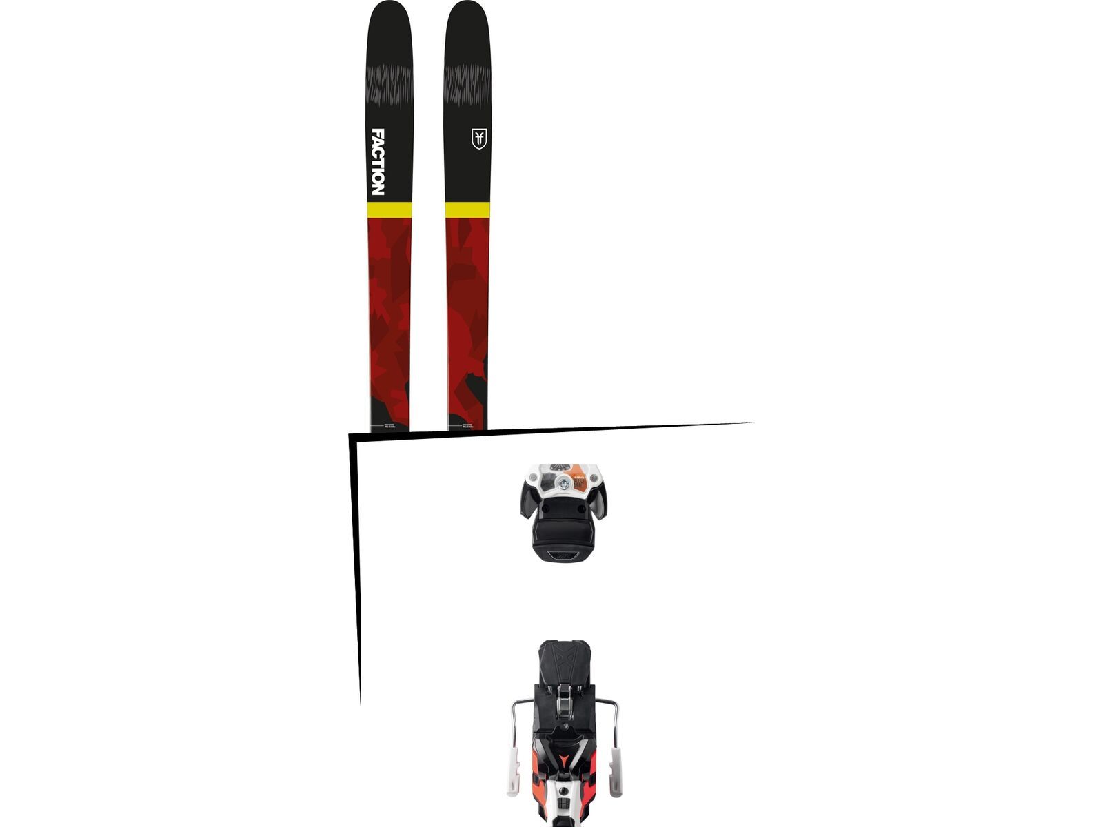 Set: Faction Prodigy 1.0 2018 + Atomic Warden MNC 13 white/black/orange | Bild 1