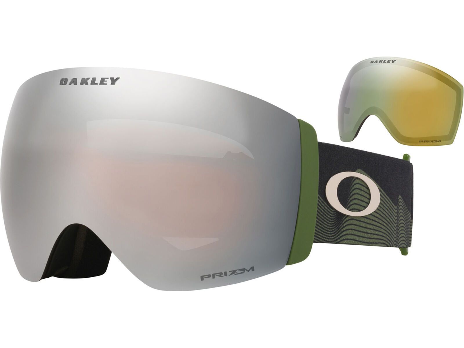 Oakley Flight Deck Pro L, Prizm Snow Black Iridium & Sage Gold | Bild 1