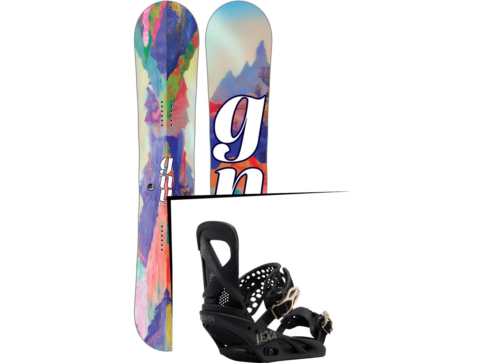 Set: Gnu B-Nice 2017 + Burton Lexa (1712819S) | Bild 1
