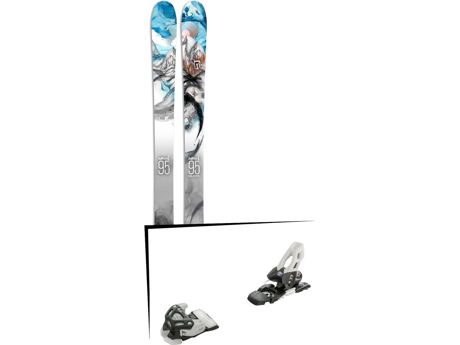 Set: Icelantic Nomad 95 2017 + Tyrolia Attack 11 (1715206) | Bild 1