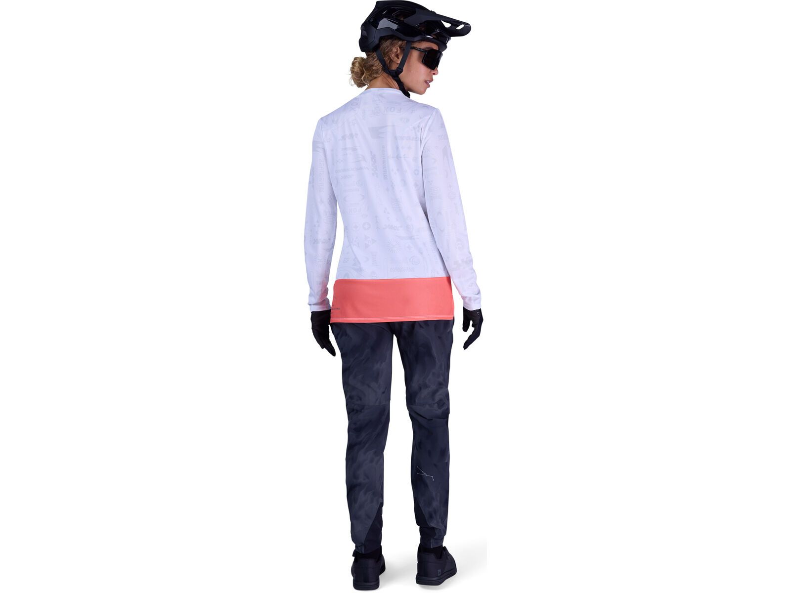 Fox Womans Ranger LS Jersey Lunar, white | Bild 7