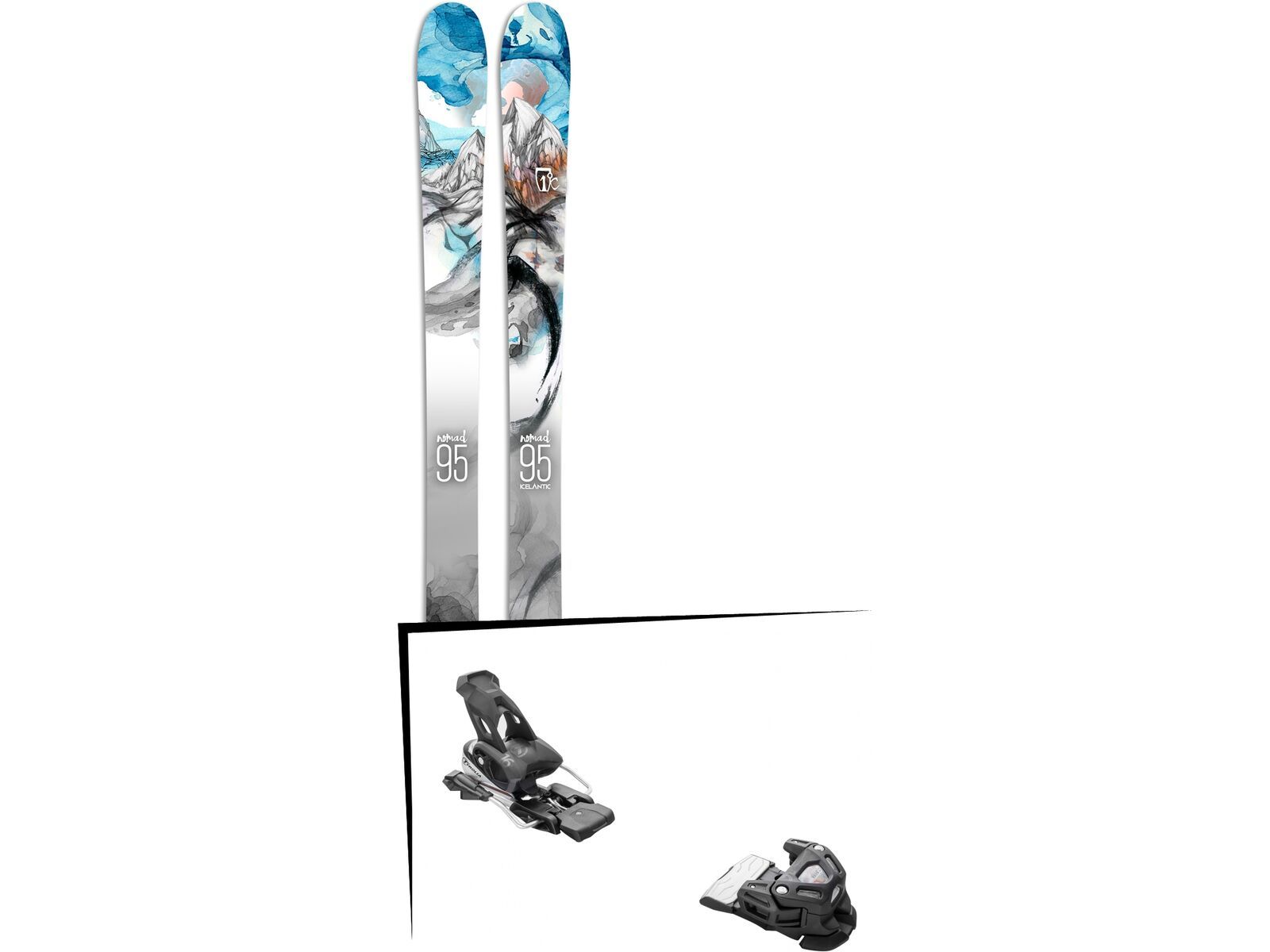 Set: Icelantic Nomad 95 2017 + Tyrolia Attack 16 (1715201) | Bild 1