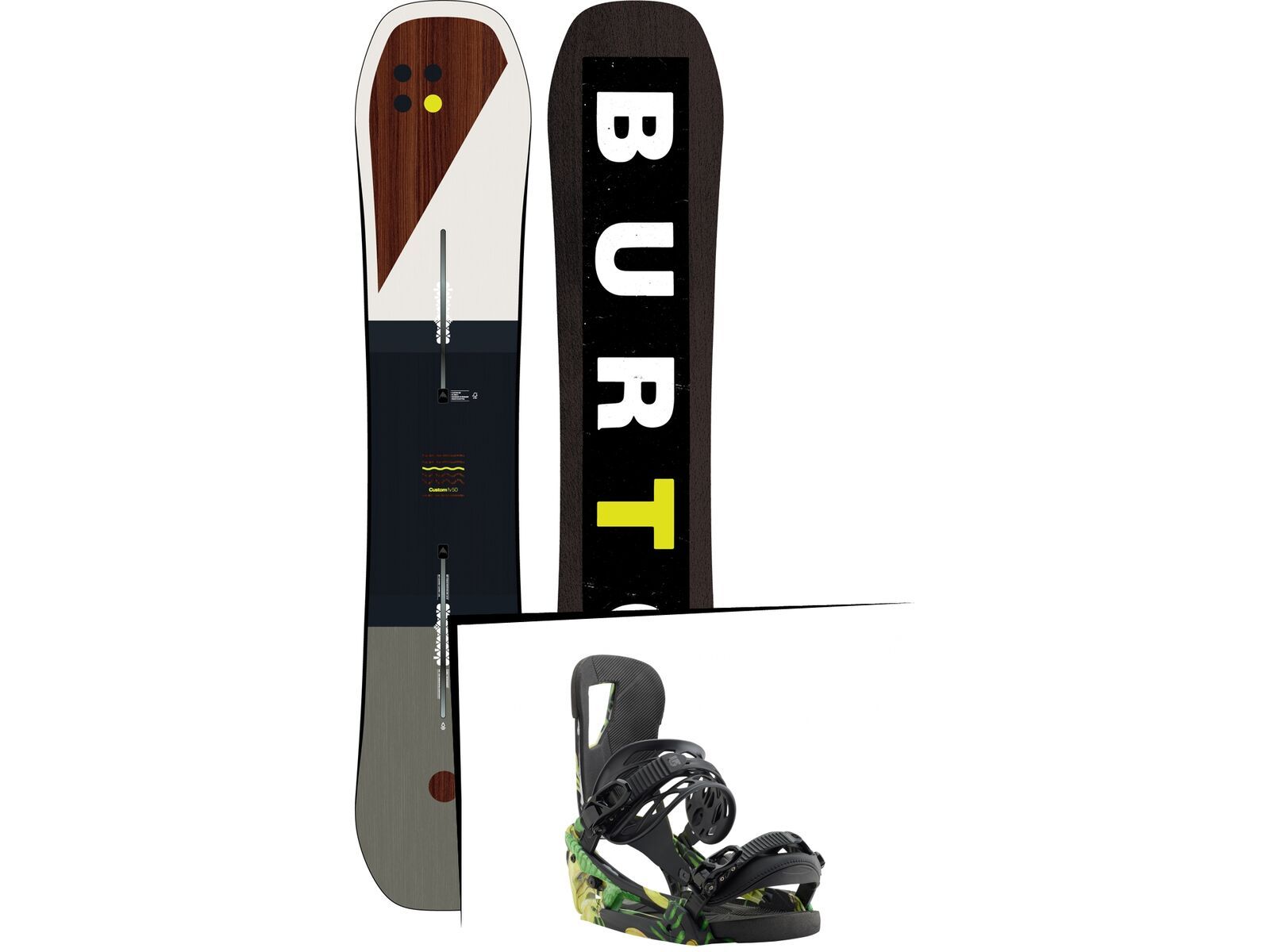 Set: Burton Custom Flying V 2019 + Cartel EST (1930921S) | Bild 1