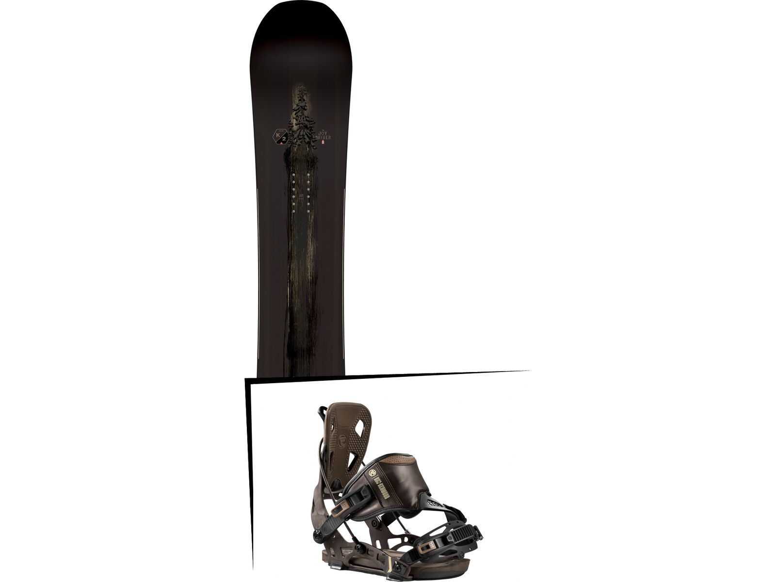 Set: K2 Joy Driver 2017 + Flow NX2-Redwood Hybrid (1718324S) | Bild 1