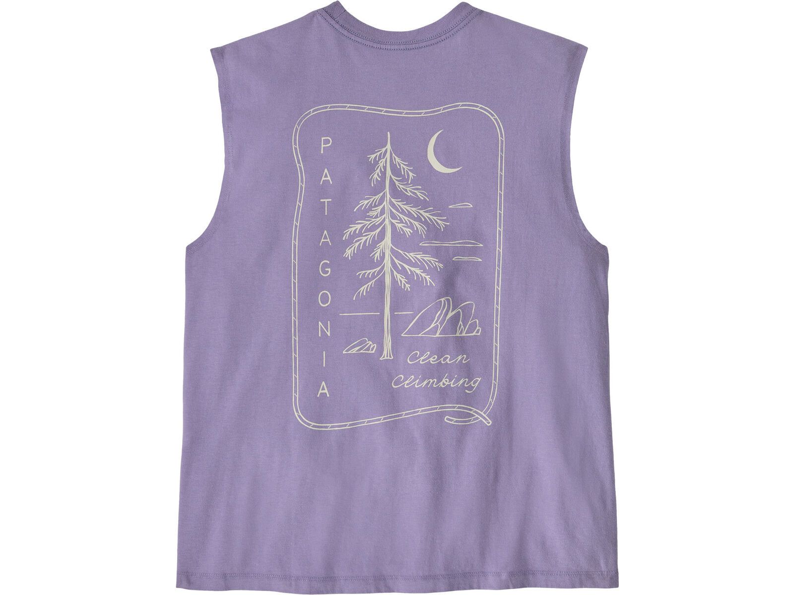 Patagonia Women's Clean Climb Roots Boxy Organic Tank, concrete purple | Bild 2