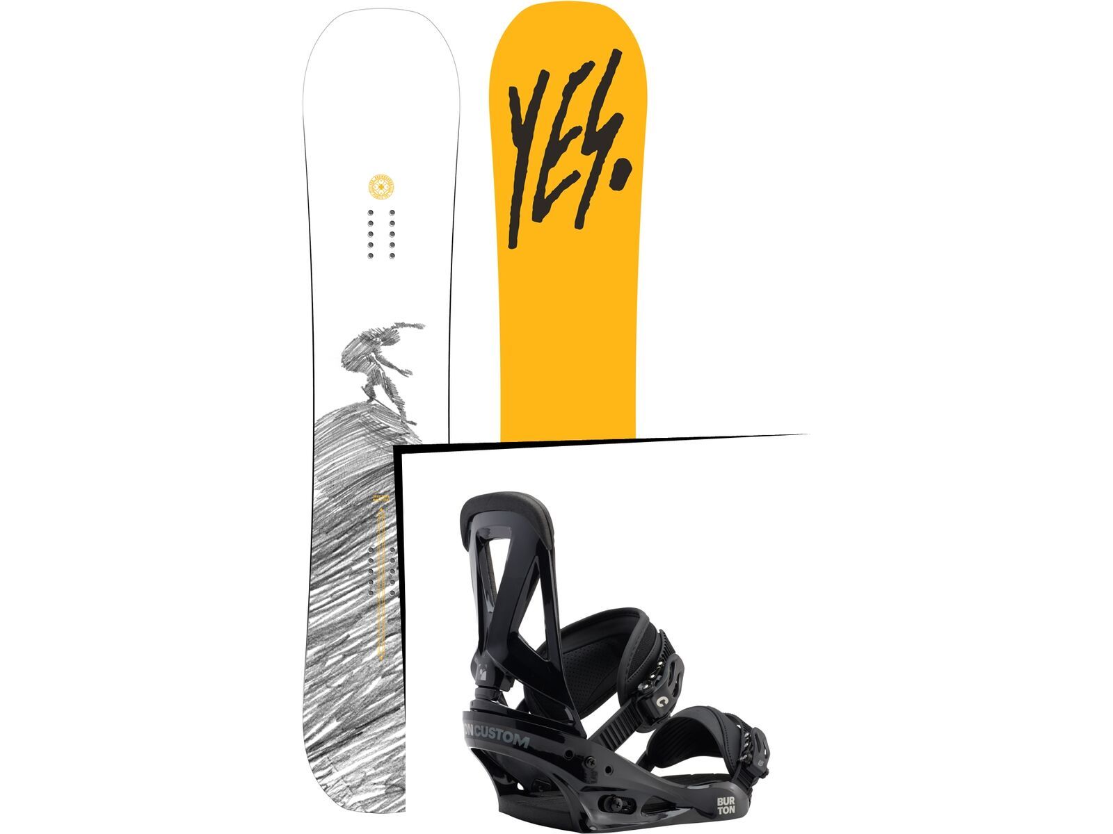 Set: Yes Public 2017 + Burton Custom (1712739S) | Bild 1