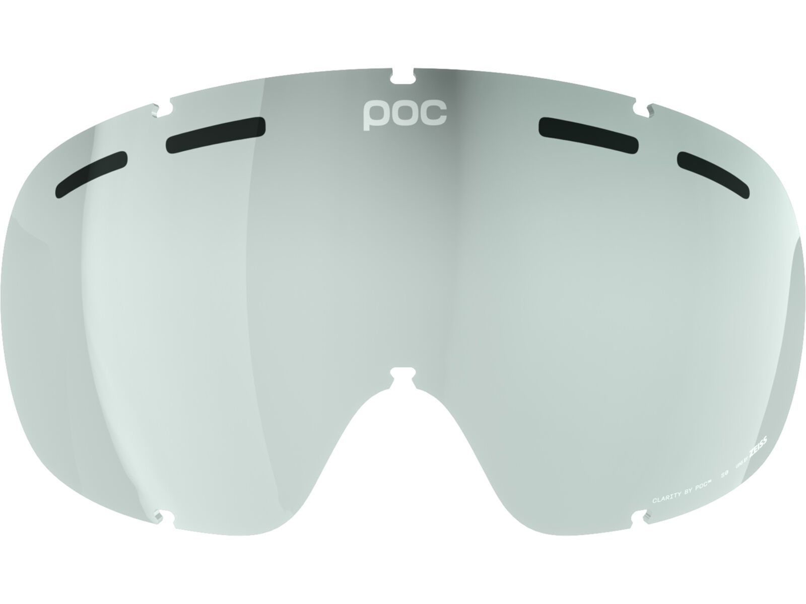 POC Fovea Mid/Fovea Mid Race Lens, Clear/No Mirror | Bild 1