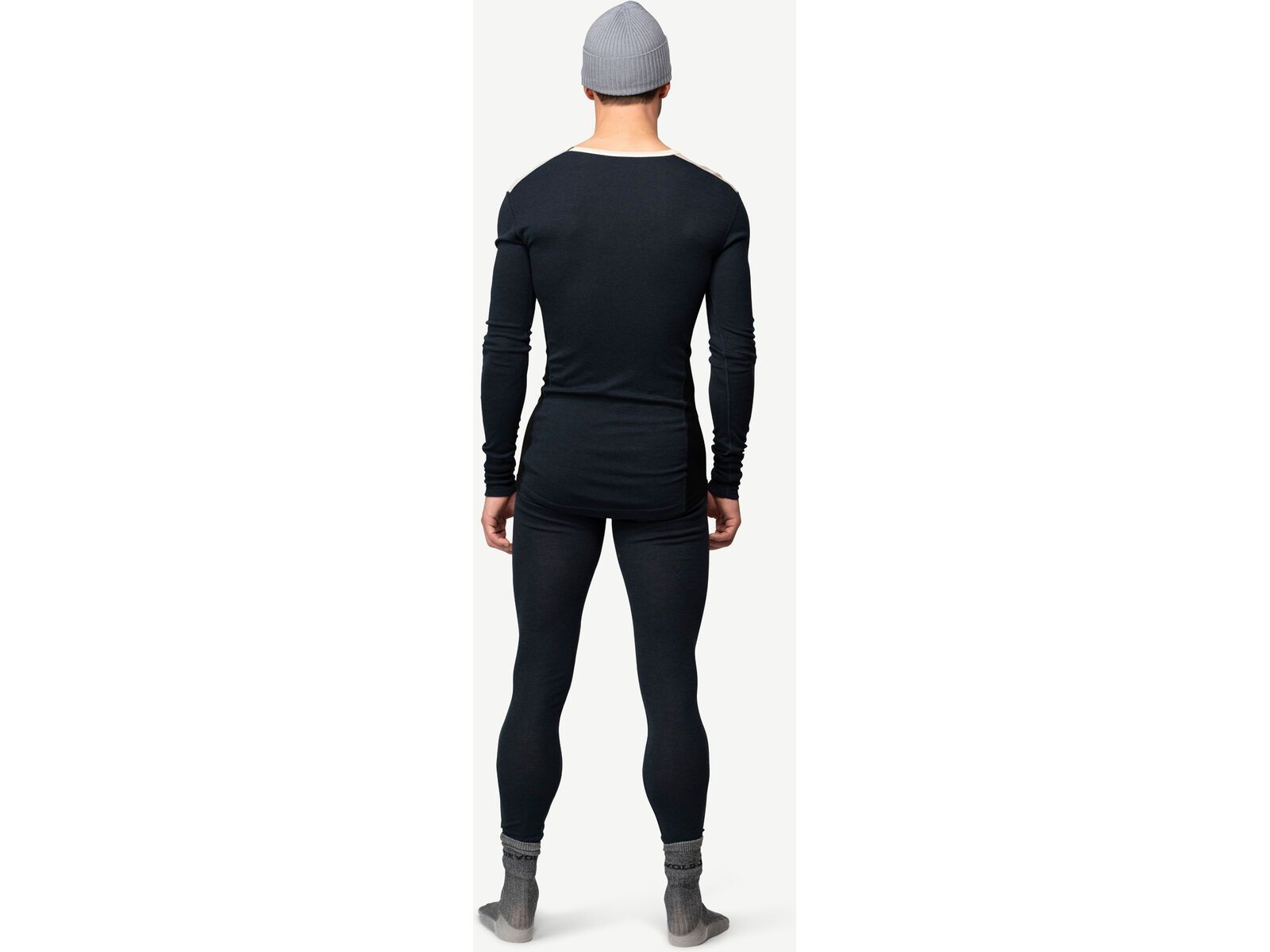 Devold Lauparen Merino 190 Shirt Man, raw white/ink/black | Bild 4