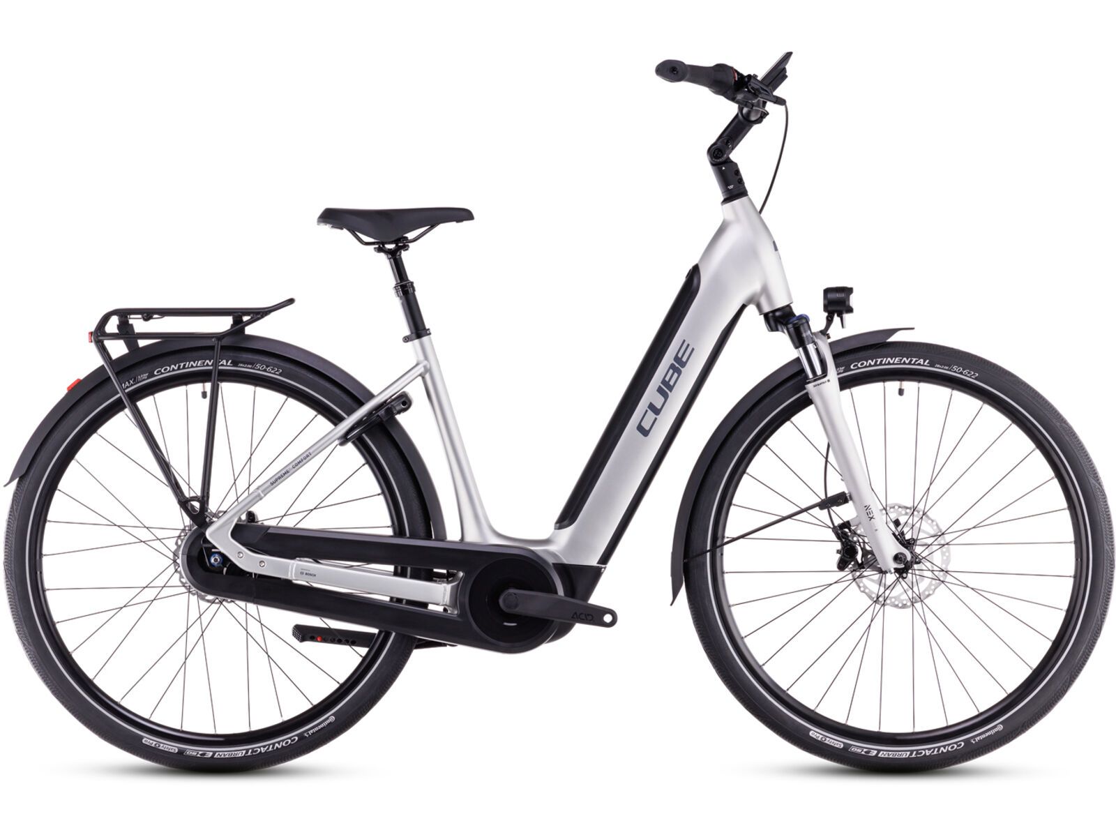 Cube Supreme RT Hybrid Comfort EXC 625 Easy Entry 26, sleekgrey´n´lunar | Bild 1