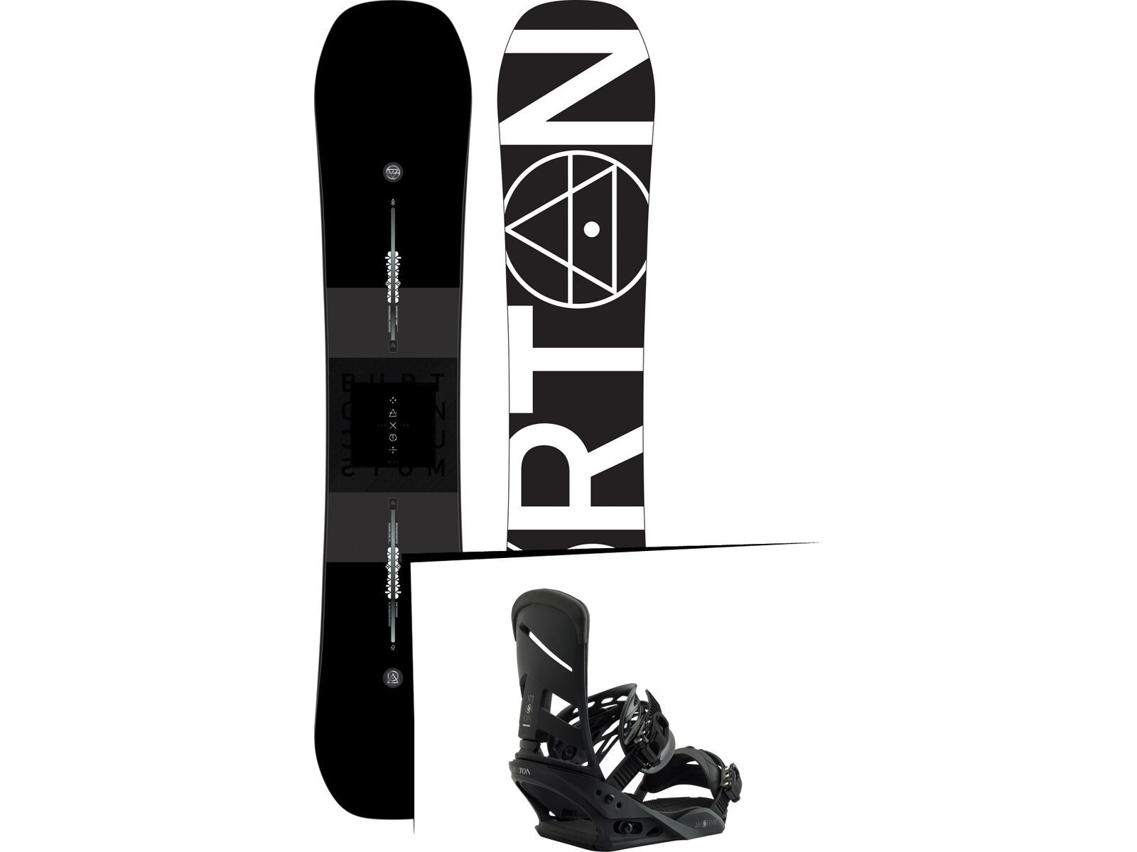Set: Burton Custom X 2019 +  Mission (2218396S) | Bild 1