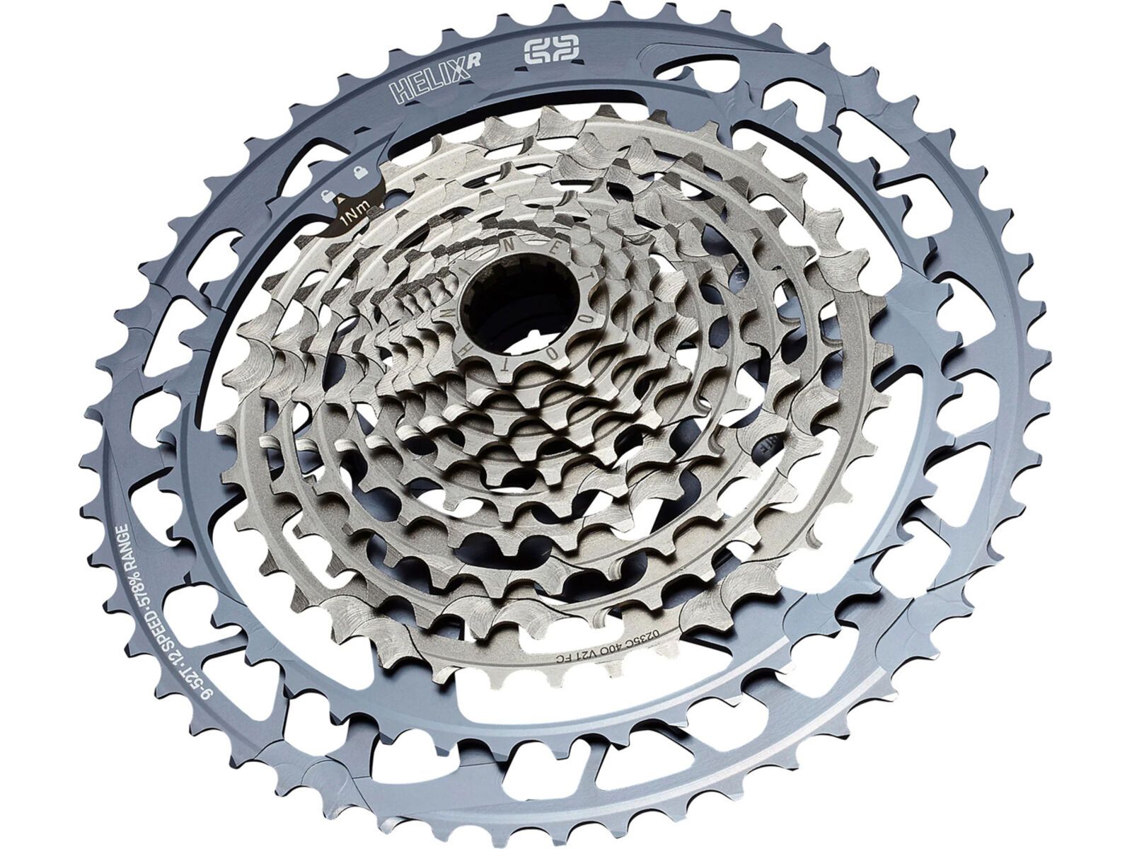 e*thirteen Helix Race - 12-fach, nickel grey | Bild 2
