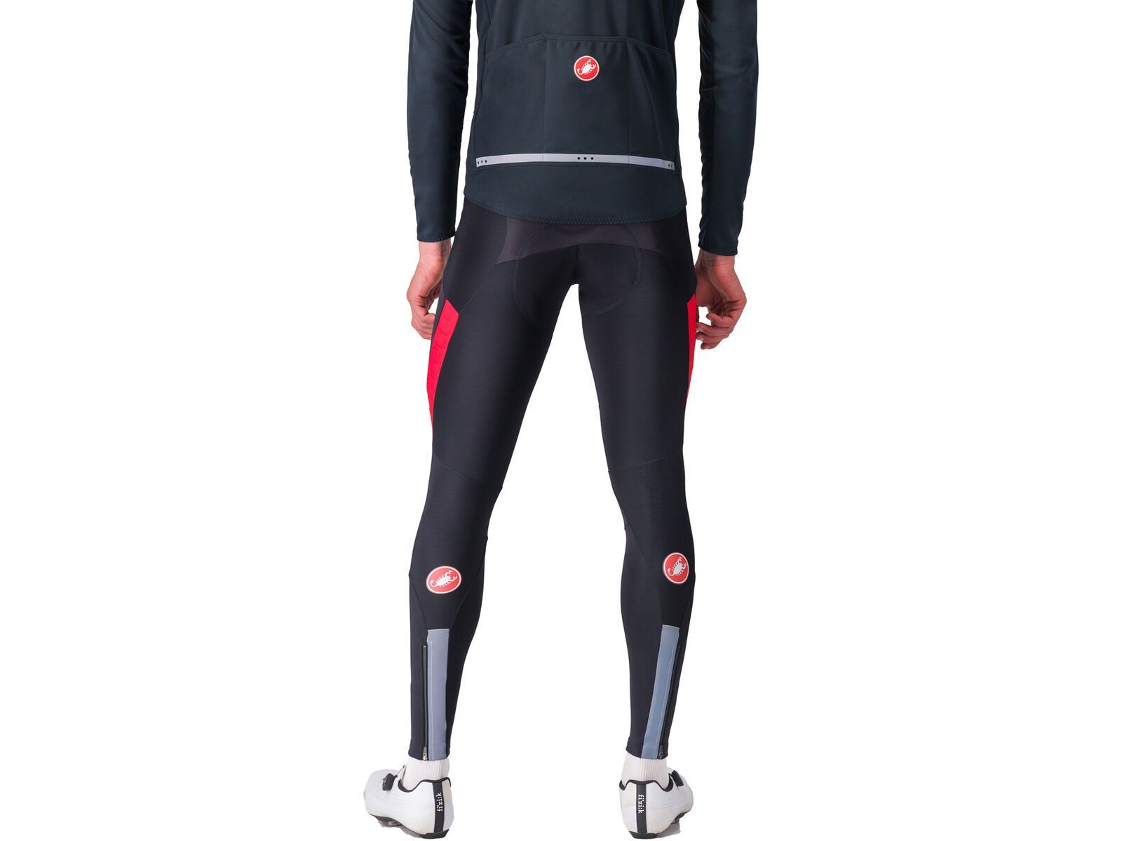Castelli Sorpasso RoS Bibtight, black red | Bild 3