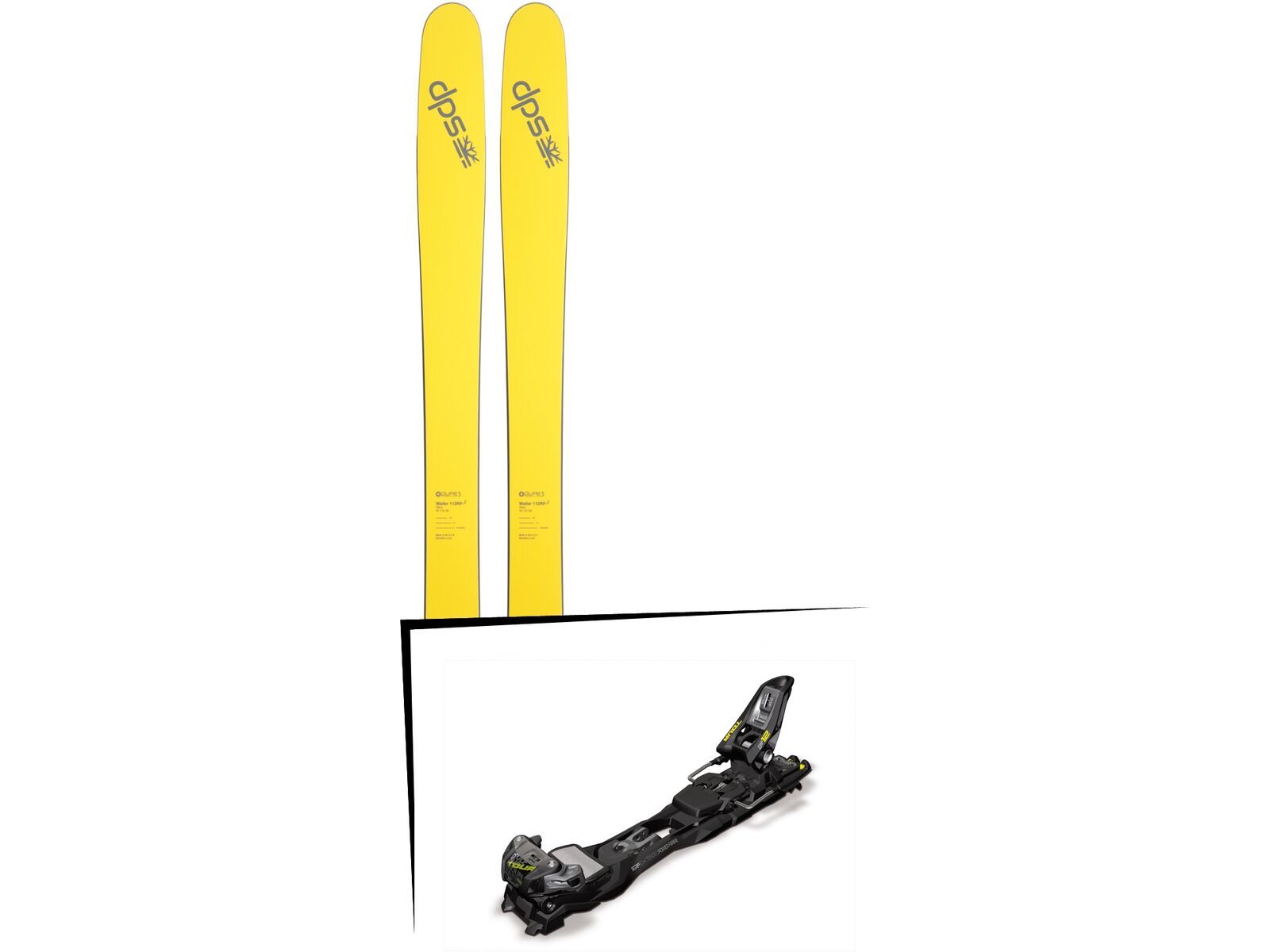 DPS Skis Set: Wailer 112 RP2 Pure3 2016 + Marker F12 Tour EPF | Bild 1